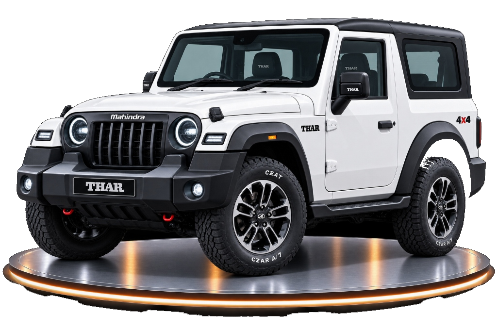 Mahindra Thar 4x4 - Models We Worked On